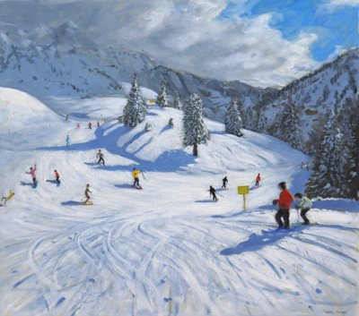 Esquí, Kitzbhuel, 2014 de Andrew Macara